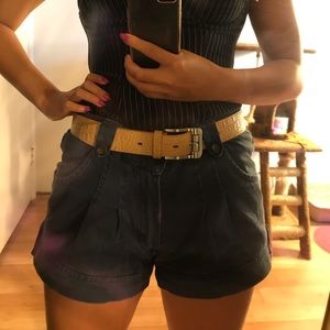 Navy blue shorts